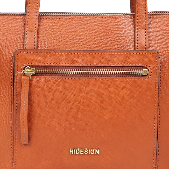 Maine 02 S Leather Tote Bag