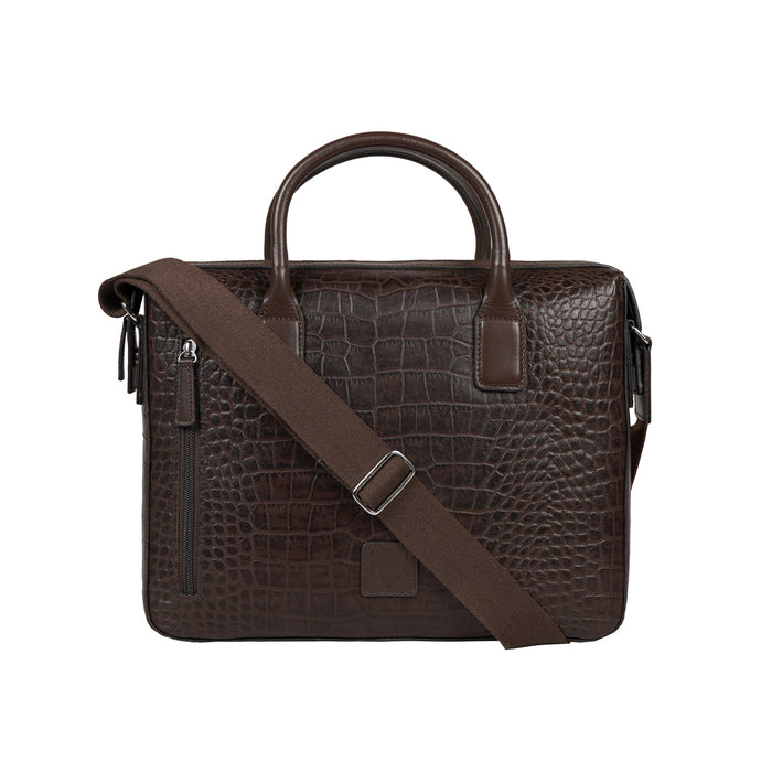 Malaga 01 Brown Leather  Crossbody