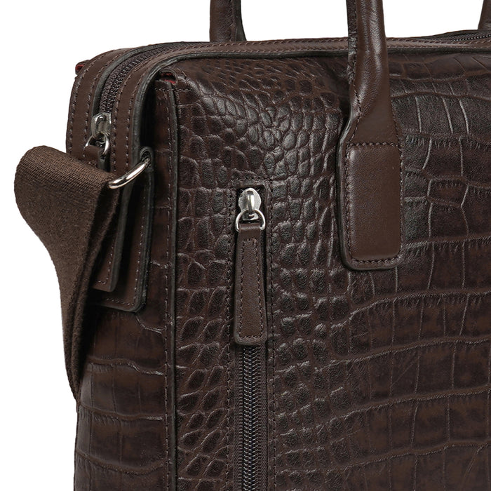 Malaga 01 Brown Leather  Crossbody