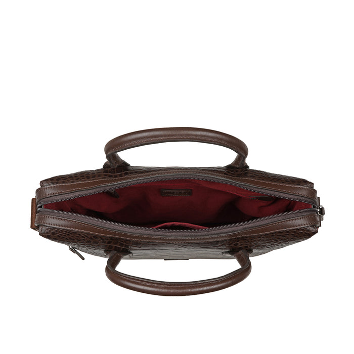 Malaga 01 Brown Leather  Crossbody