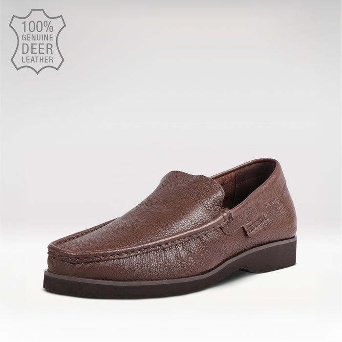 Malbec Men's Brown Leather Slip On