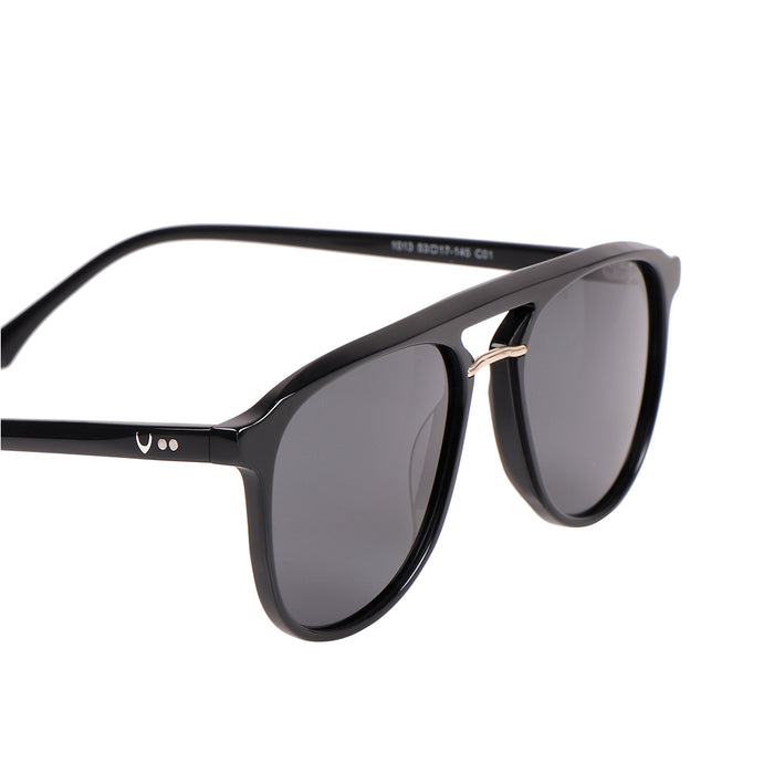 Malibu Men's Black Wayfarer Sunglasses
