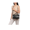 Malina 06 Black Leather Crossbody