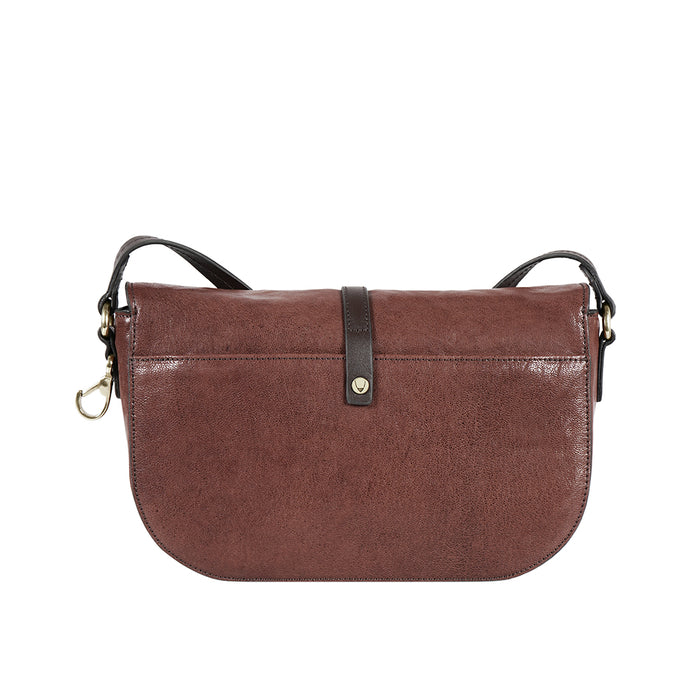 Malmo 01 Brown Leather Sling Bag