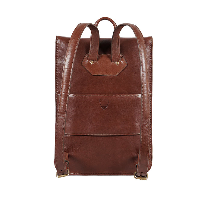 Malmo 02 Tan Leather  Backpack