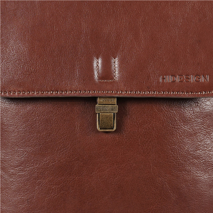Malmo 02 Tan Leather  Backpack