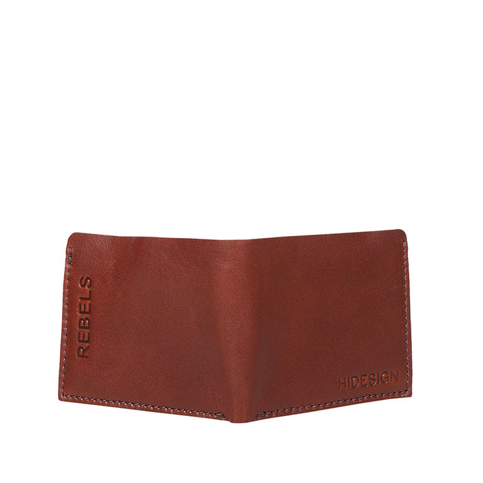 Mandela W1 Tan Leather Bi-Fold Wallet