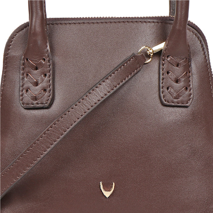 Mandy 02 Brown Leather Crossbody