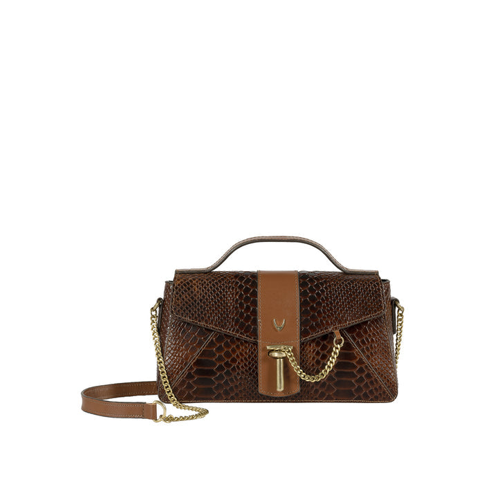 Manon Brown Leather Sling Bag