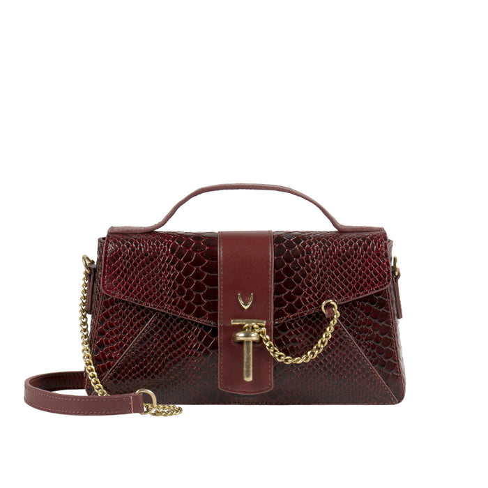Manon Red Leather Sling Bag