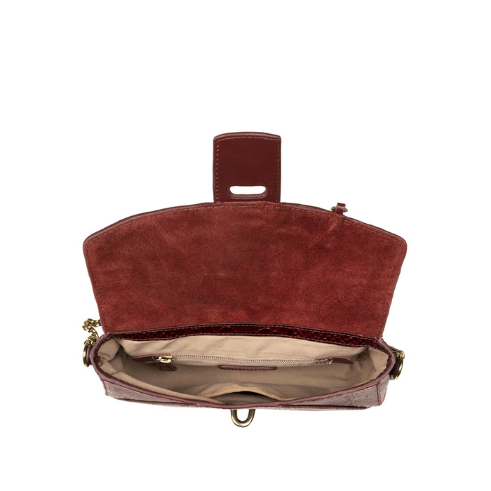Manon Red Leather Sling Bag