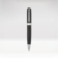 Manzoni Black Leather Ball Pen