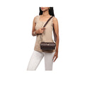 Mariah 01 Brown Leather Crossbody