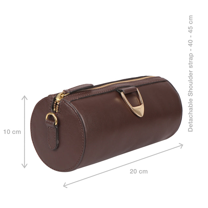 Mariah 01 Brown Leather Crossbody