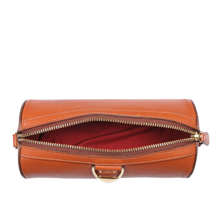 Mariah 01 Tan Leather Crossbody