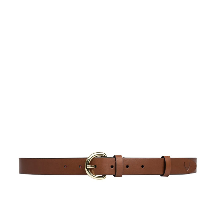 Mariko Women's Tan Non Reversible Leather Belt