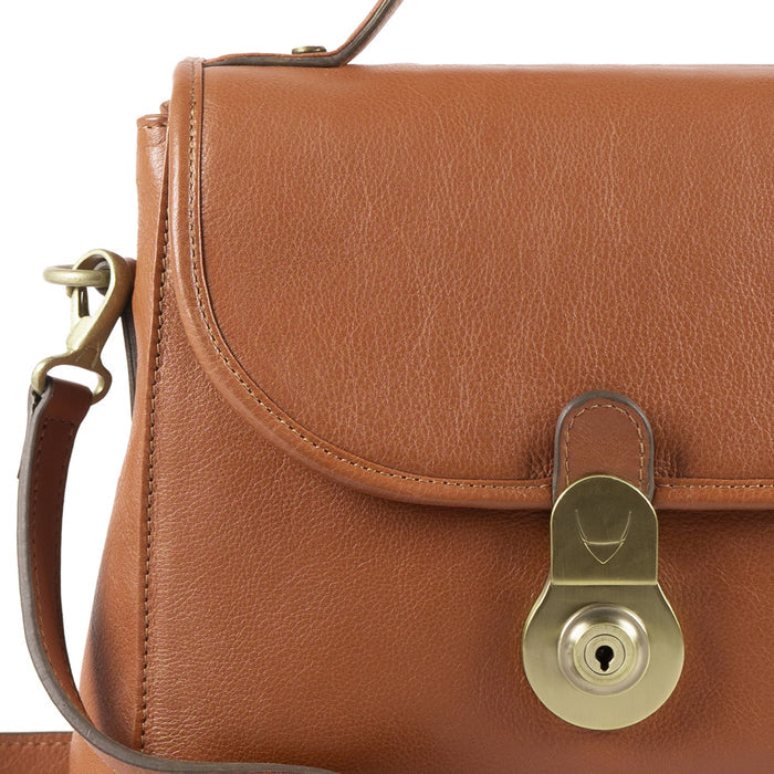 Marina Brown Leather Crossbody