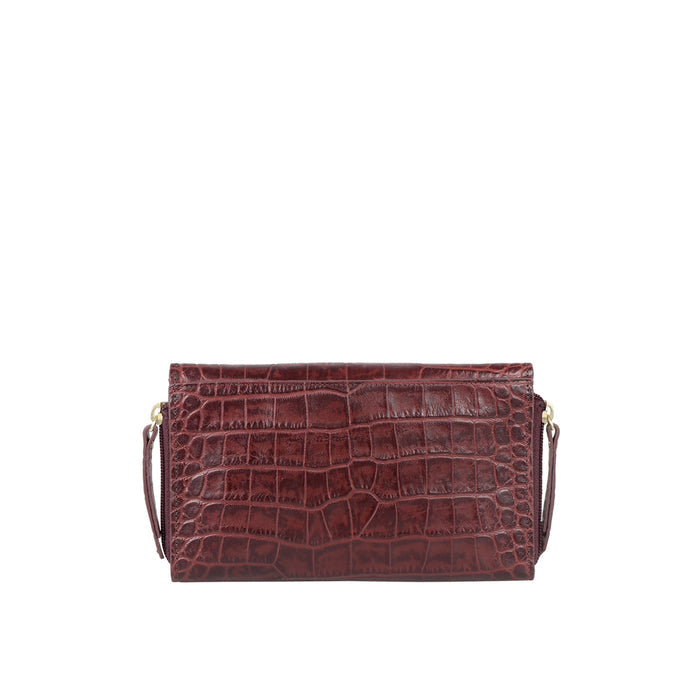Markle-A Red Leather Sling Bag