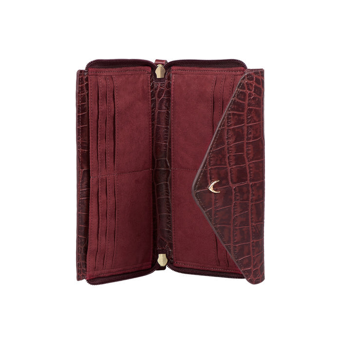 Markle-A Red Leather Sling Bag