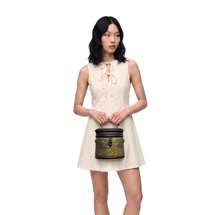 Marquise 02 Brown Leather Sling Bag