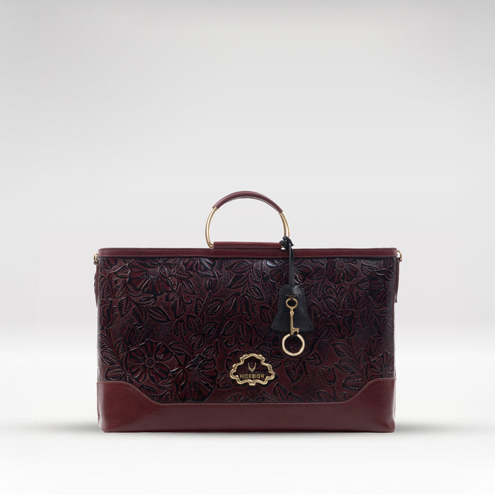 Marquise 04 Red Leather Tote Bag