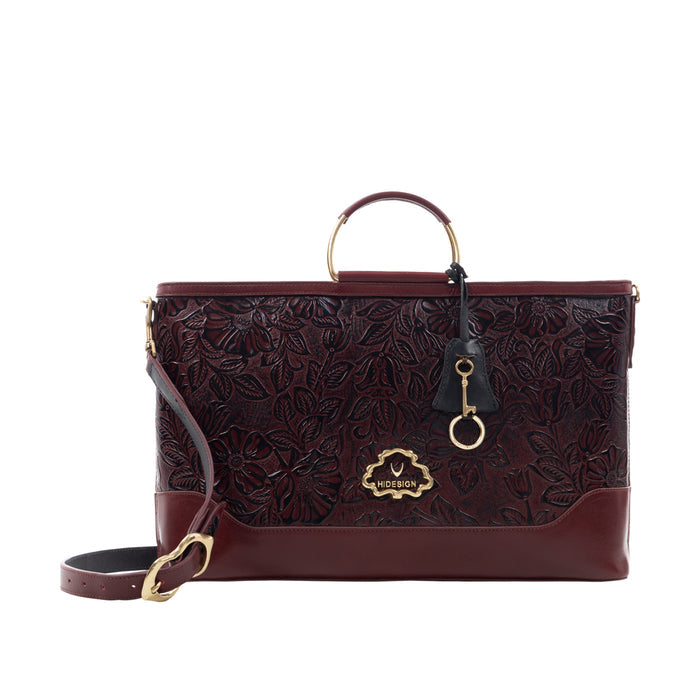 Marquise 04 Red Leather Tote Bag