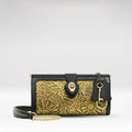 Marquise 05 Gold Leather Sling Bag