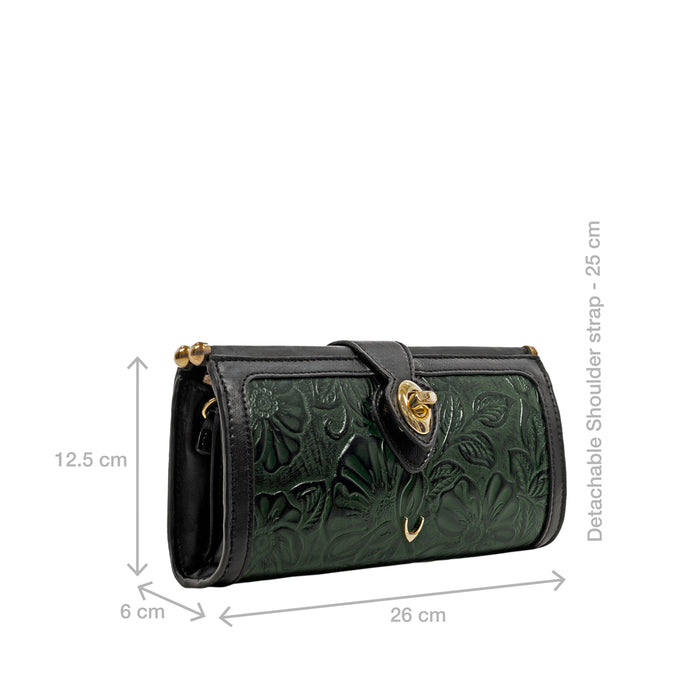Marquise 05 Olive Leather Sling Bag