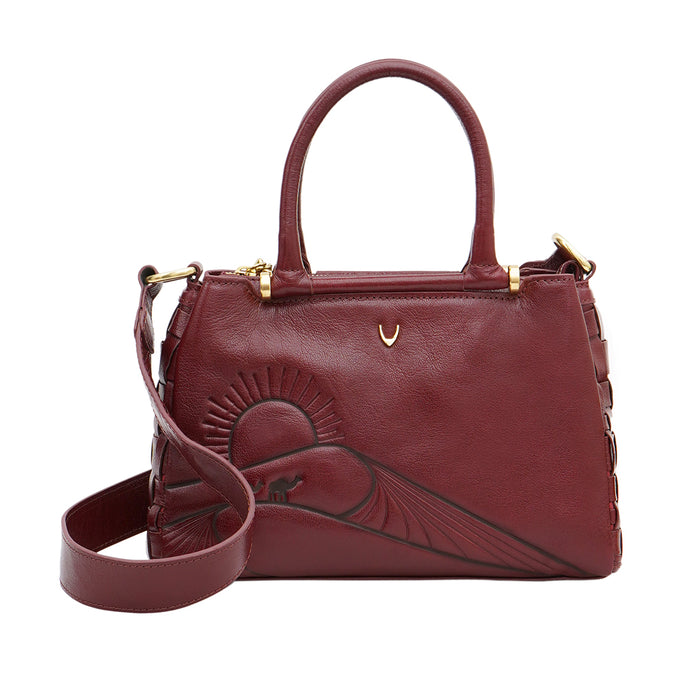 Marrakech - 01 Marsala Leather Shoulder Bag