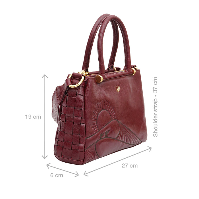 Marrakech - 01 Marsala Leather Shoulder Bag