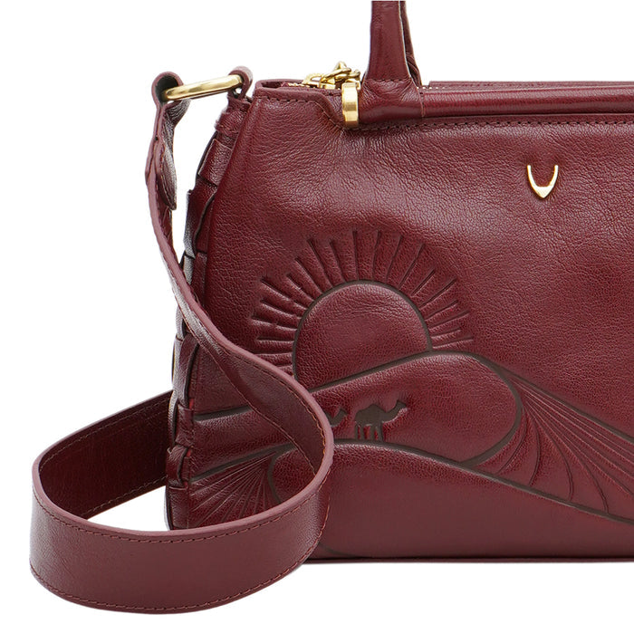 Marrakech - 01 Marsala Leather Shoulder Bag