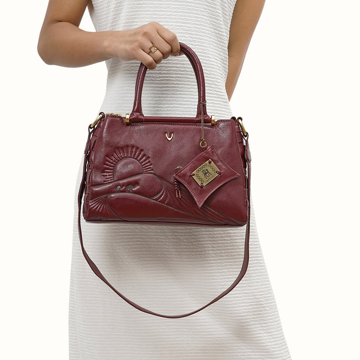 Marrakech - 01 Marsala Leather Shoulder Bag