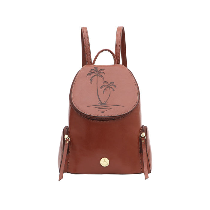 Marrakech - 02 Tan Leather Backpack