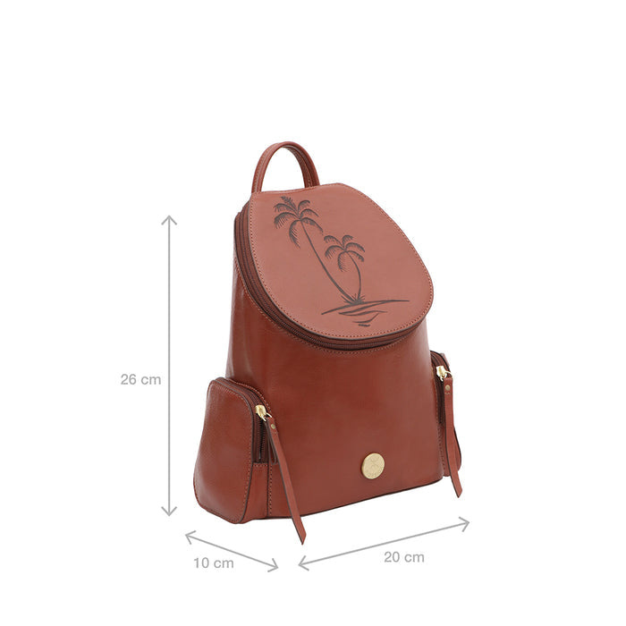 Marrakech - 02 Tan Leather Backpack