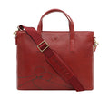 Marrakech - 03 Red Leather Laptop Bag