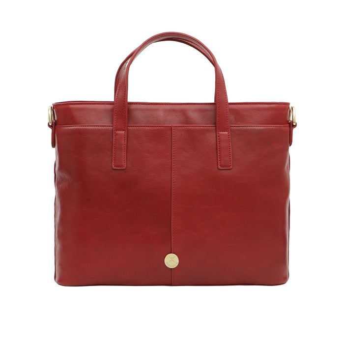 Marrakech - 03 Red Leather Laptop Bag