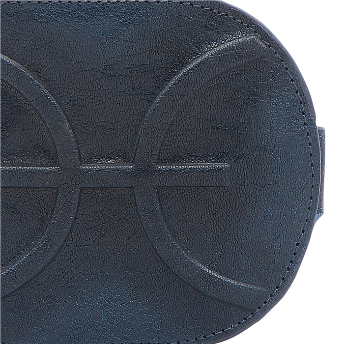 Marrakech W1 Blue Leather Bi-Fold Wallet