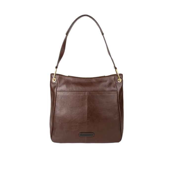 Martella 01 Brown Leather Shoulder Bag