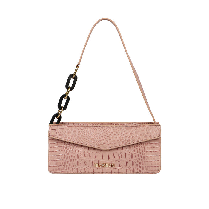 Martini 01 Pink Leather Shoulder Bag