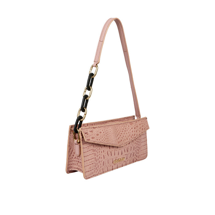 Martini 01 Pink Leather Shoulder Bag