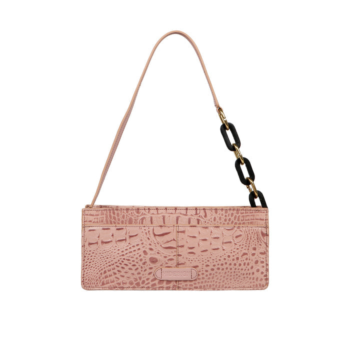 Martini 01 Pink Leather Shoulder Bag