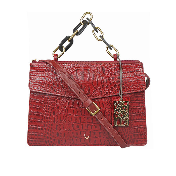 Martini 02 Marsala Leather Crossbody