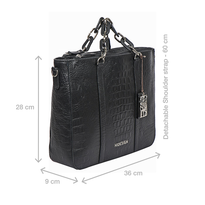 Martini 03 Black Leather Crossbody