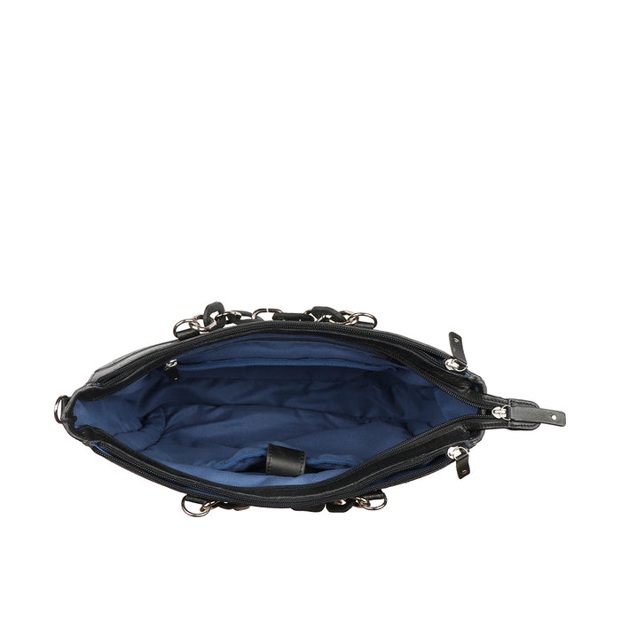 Martini 03 Black Leather Crossbody