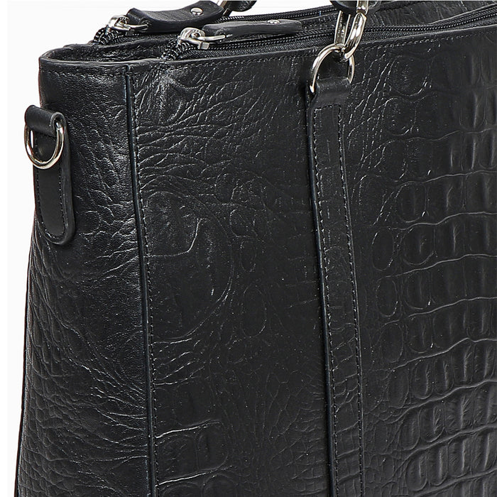 Martini 03 Black Leather Crossbody