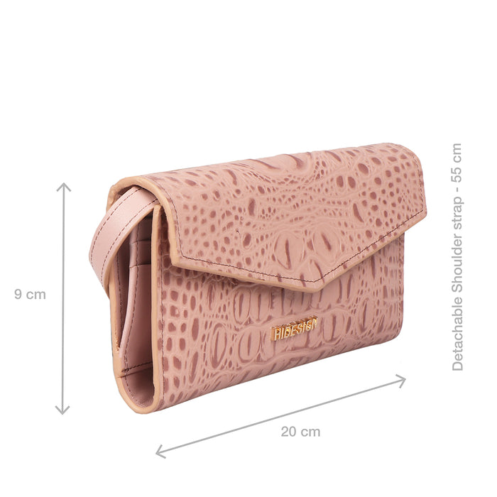 Martini W1 Pink Leather Sling Wallet