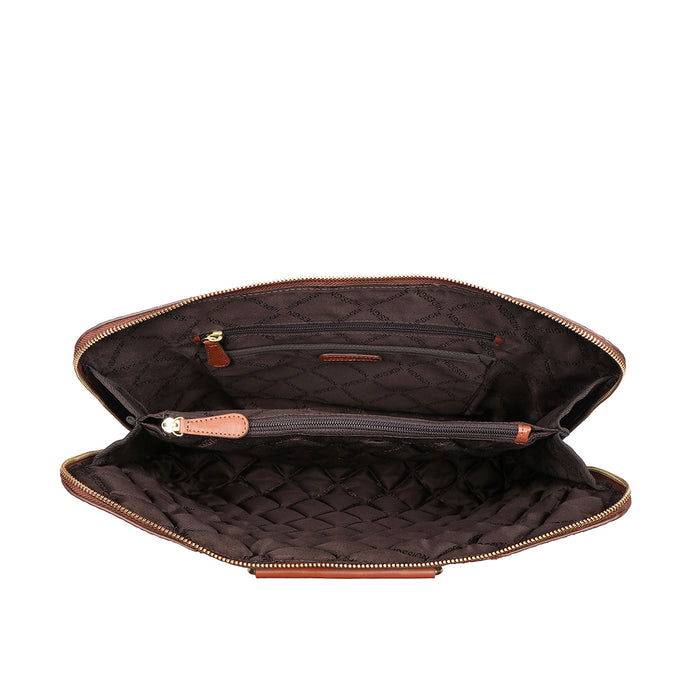 Matilda 01 Sb Tan Leather Laptop Bag