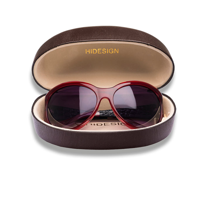 MAURITIU SGM04AU OVAL SUNGLASS - Hidesign