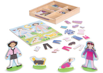 Melissa & Doug - Best Friends Magnetic Dress-Up