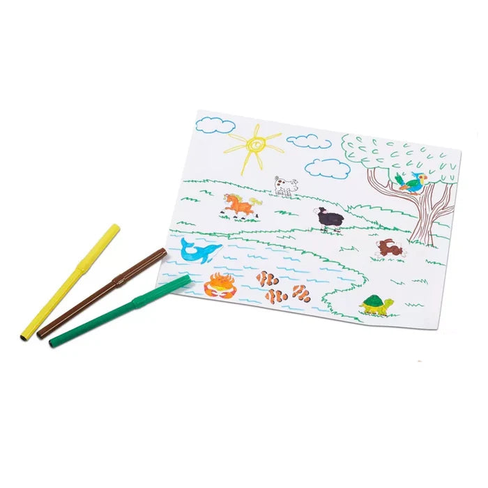 Melissa & Doug - Deluxe Wooden Stamp Set - Animals